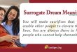 Surrogate Dream Meaning