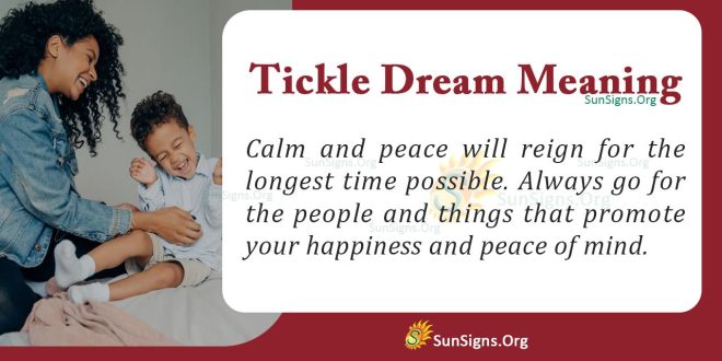 Tickle Dream Meaning