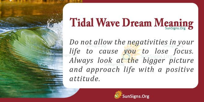 Tidal Dream Meaning