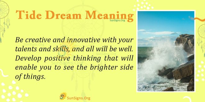 Tide Dream Meaning