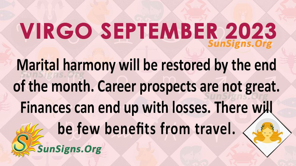 Virgo September 2025 Monthly Horoscope Predictions