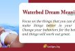 Waterbed Dream Meaning