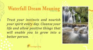 Waterfall Dream Meaning