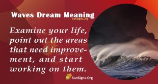 Waves Dream Meaning