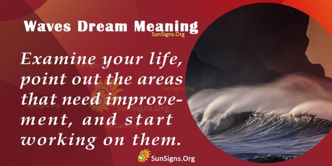 Waves Dream Meaning