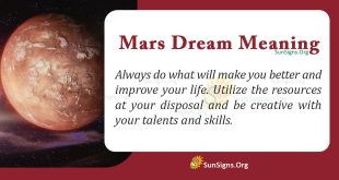 Mars Dream Meaning