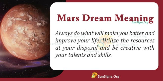 Mars Dream Meaning