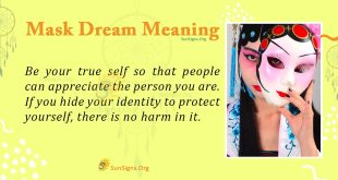 Mask Dream Meaning