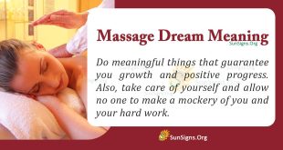 Massage Dream Meaning