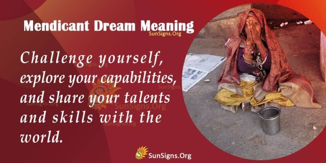 Mendicant Dream Meaning