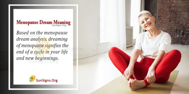 Menopause Dream Meaning