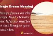 Mirage Dream Meaning