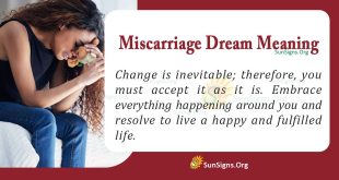 Miscarriage Dream Meaning