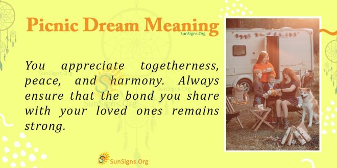 Picnic Dream Meaning