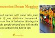 Procession Dream Meaning