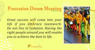 Procession Dream Meaning