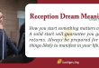 Reception Dream Meaning