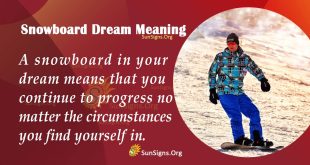 Snowboard Dream Meaning