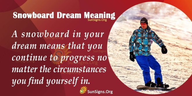 Snowboard Dream Meaning