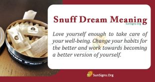 Snuff Dream Meaning