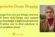 Spectacles Dream Meaning