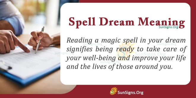 Spell Dream Meaning