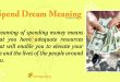 Spend Dream Meaning