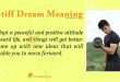 stiff dream meaning