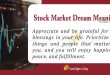 Stock Dream Meaning