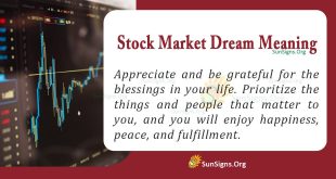 Stock Dream Meaning