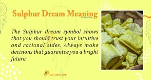 Sulphur Dream Meaning