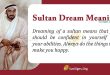 Sultan Dream Meaning