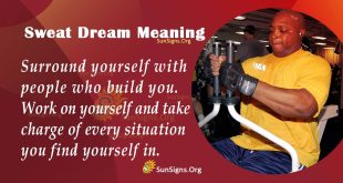 Sweat Dream Meaning