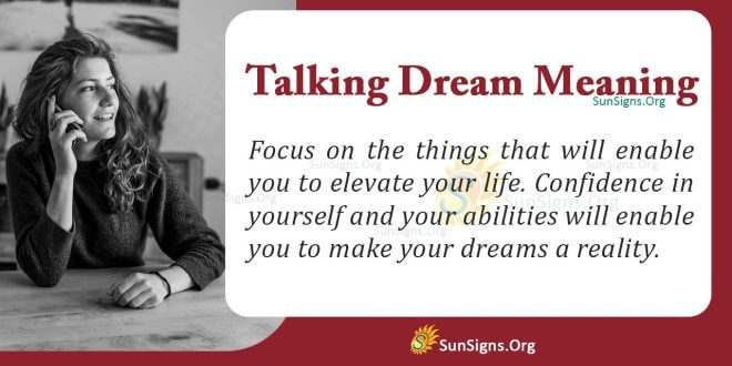 Talking Dream Meaning