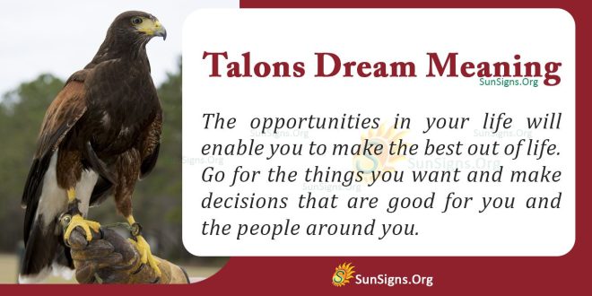 Talons Dream Meaning