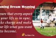 Taming Dream Meaning