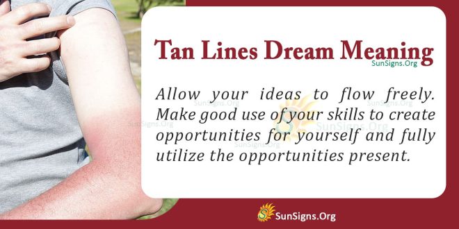 Tan Dream Meaning