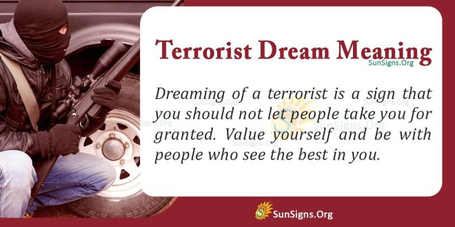 Terrorist Dream Meaning