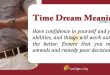 Time Dream Meaning