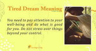 Tired Dream Meaning