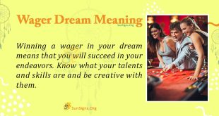 Wager Dream Meaning