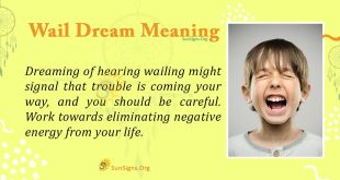 Wail Dream Meaning