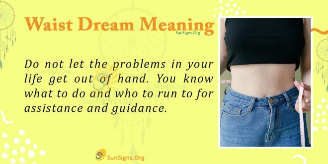 Waist Dream Meaning