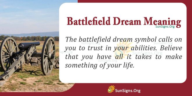 Battlefield Dream Meaning