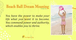 Beach Ball Dream Meaning