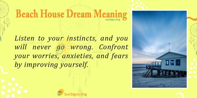 Beach House Dream Meaning