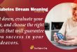 Diabetes Dream Meaning