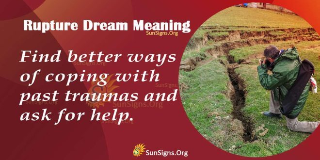 Rupture Dream Meaning