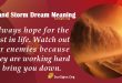 Sand Storm Dream Meaning