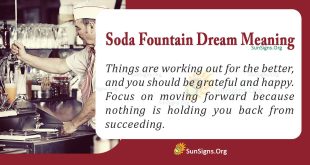 Soda fountain Dream Meaning